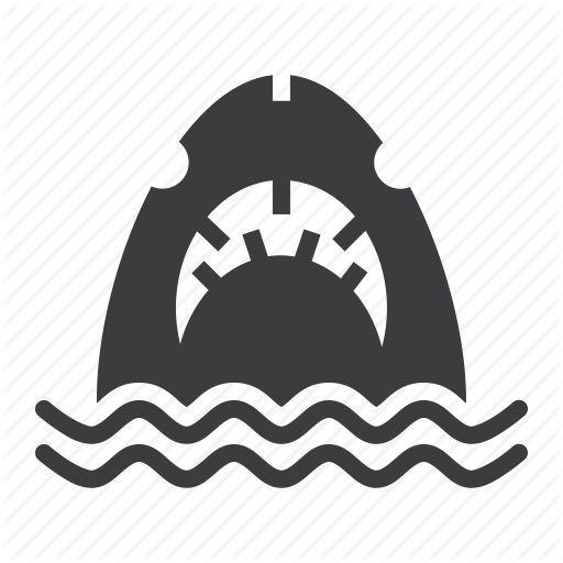 512x512 Fish, Jaws, Marine, Ocean, Sea, Shark, Whale Icon