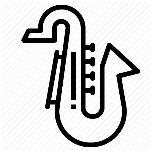 512x512 Classic, Instrument, Jazz, Music, Saxophone Icon