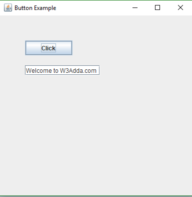 384x395 Swing Jbutton Tutorialspoint