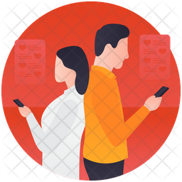 256x256 Jealous Possessive Icon Of Rounded Style