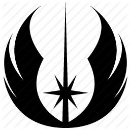 256x256 Dzhedaizm, Jedi, Order, Star Wars, Symbol Icon