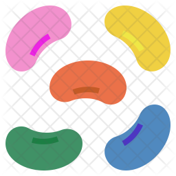256x256 Jellybean Icon Of Flat Style