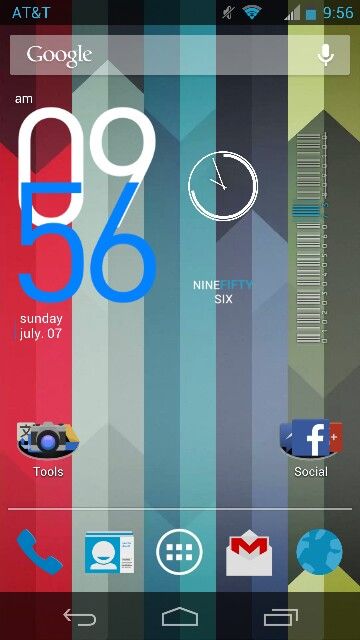 360x640 A Custom Android Jelly Bean Home Screen Using Nova Launcher