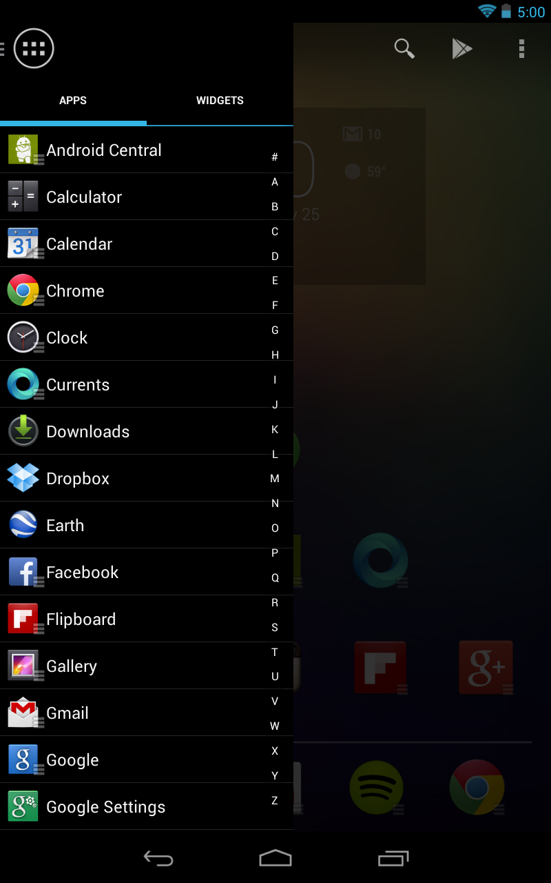 800x1280 Action Launcher Updated To Version Icon Pack Support