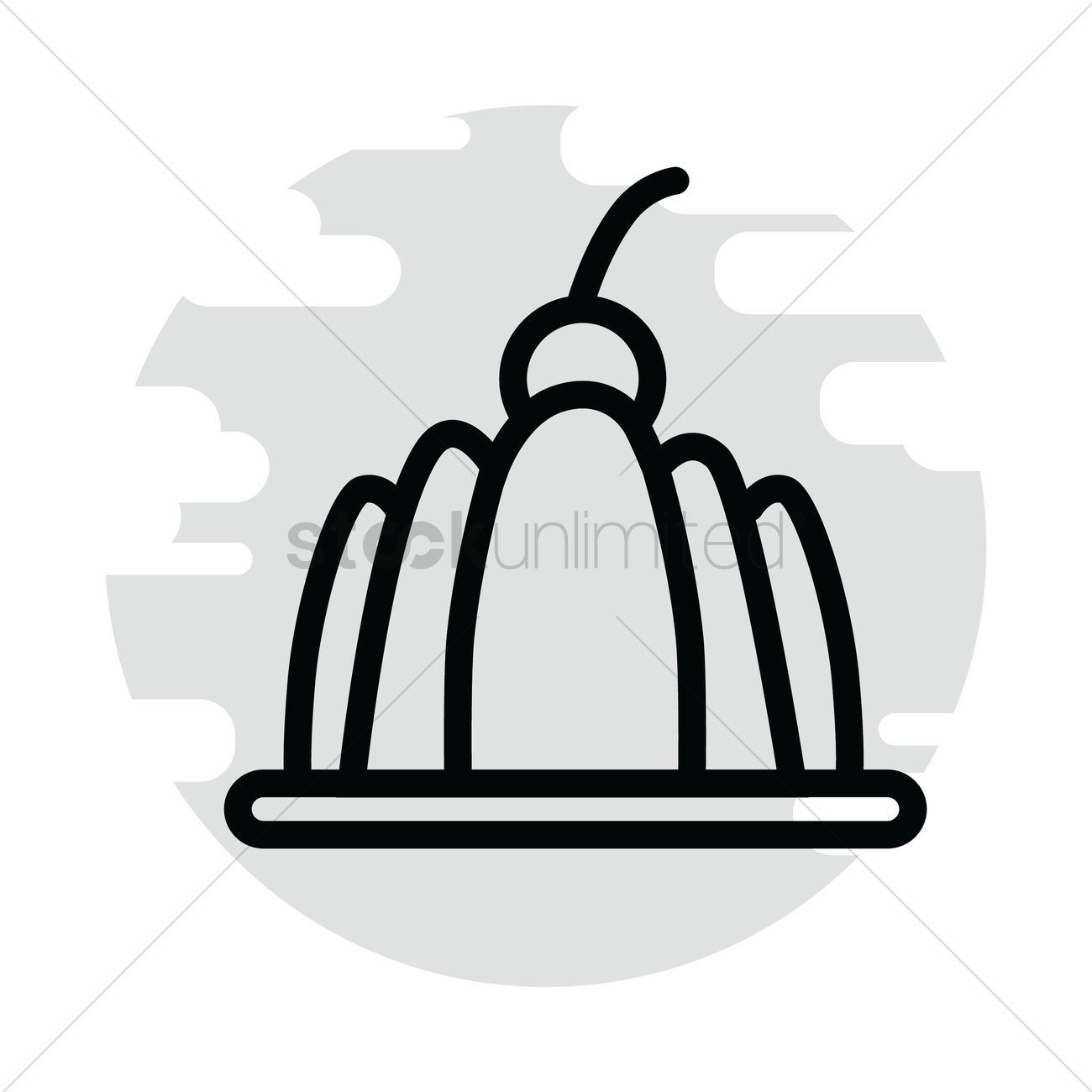 1300x1300 Jelly Icon Vector Image