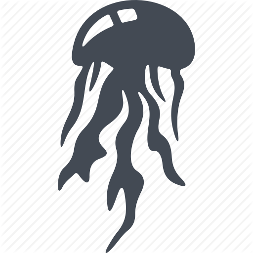 512x512 Animal, Fish, Jellyfish, Nature, Ocean, Plankton, Sea Icon