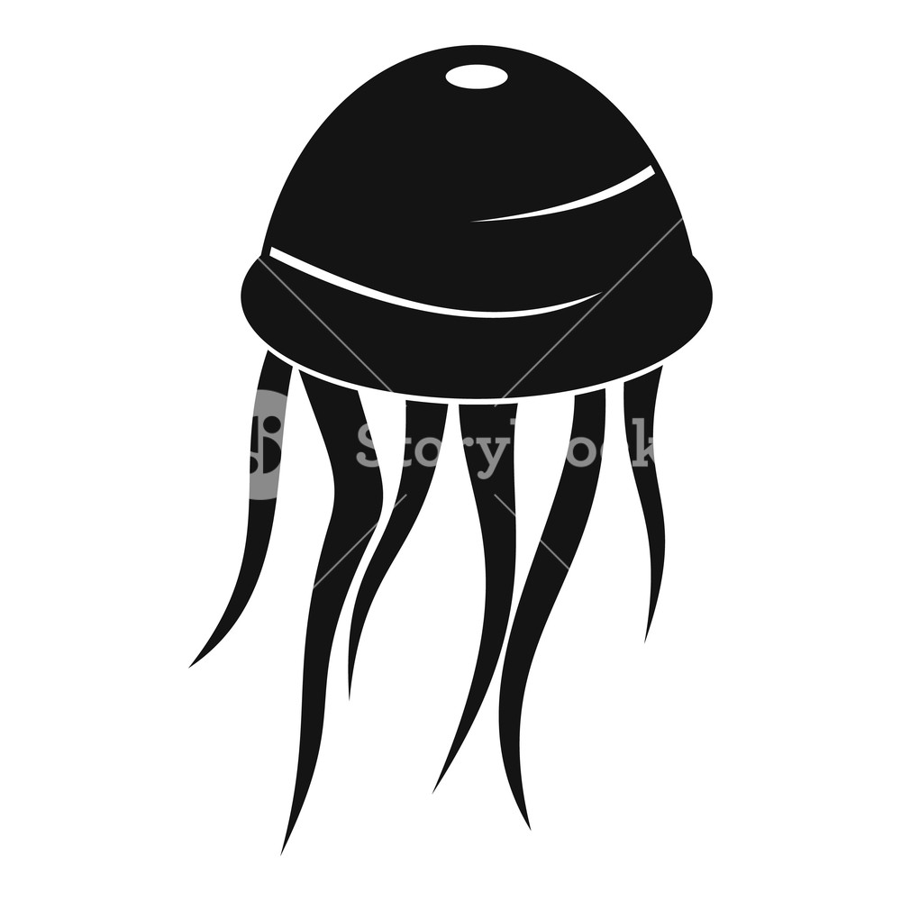 1000x1000 Jellyfish Icon Simple Illustration Of Jellyfish Icon For Web