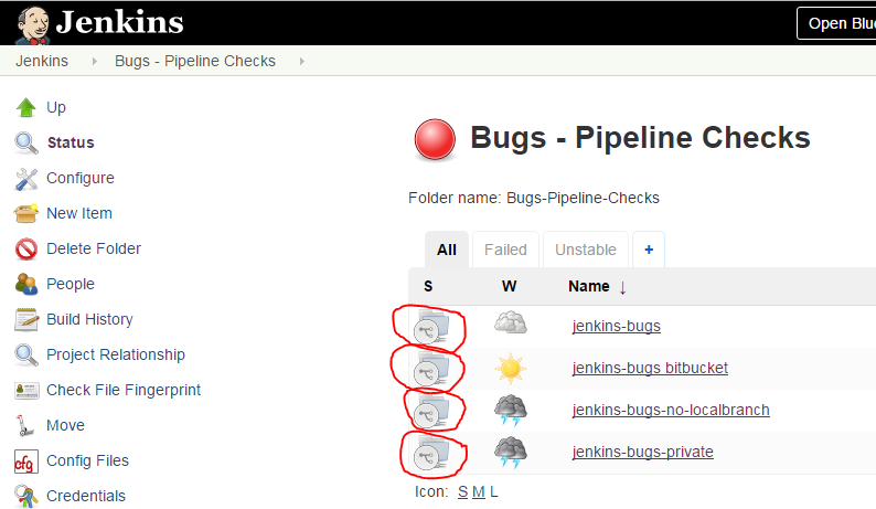 794x461 Jenkins Multi Branch Pipeline Status Icon No Longer Shows