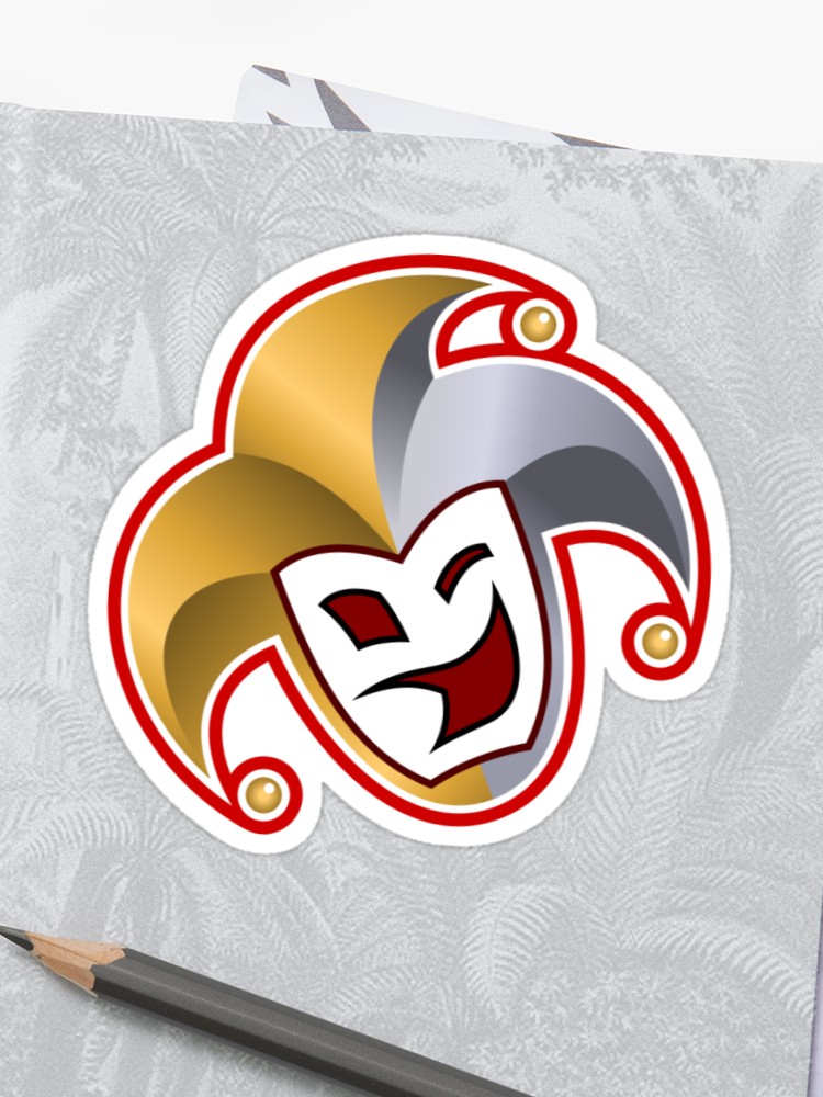 750x1000 Dastactic Youtube Jester Icon Sticker