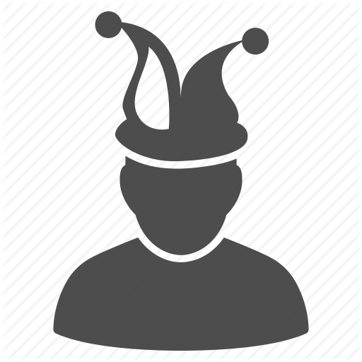 512x512 Buffon, Clown, Fool, Jester, Joker, Party, Play Icon