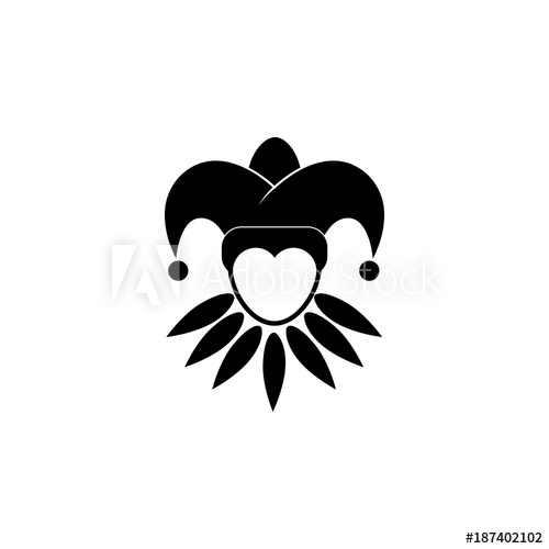 500x500 Jester Icon Carnival Element Icon Premium Quality Graphic Design