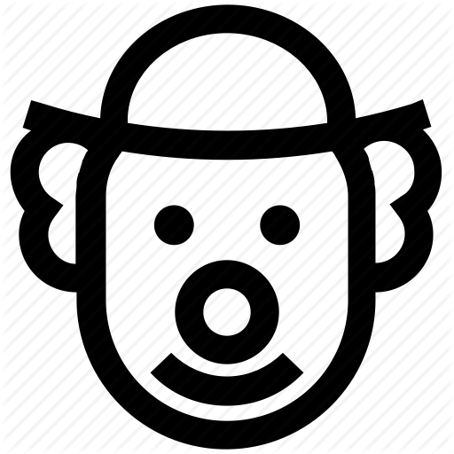 512x512 Buffoon, Circus, Clown, Jester, Joker, Joker Face Icon