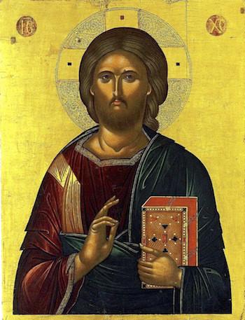 350x457 Orthodox Icon Of Jesus Christ Pantocrator