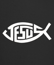 190x228 Jesus Fish Icon Tshirt Artwork Trucker Cap Spreadshirt