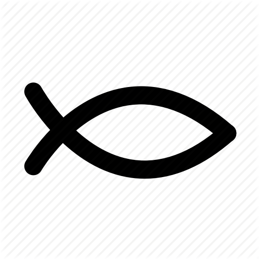 512x512 Christian, Fish, Jesus, Religion Icon
