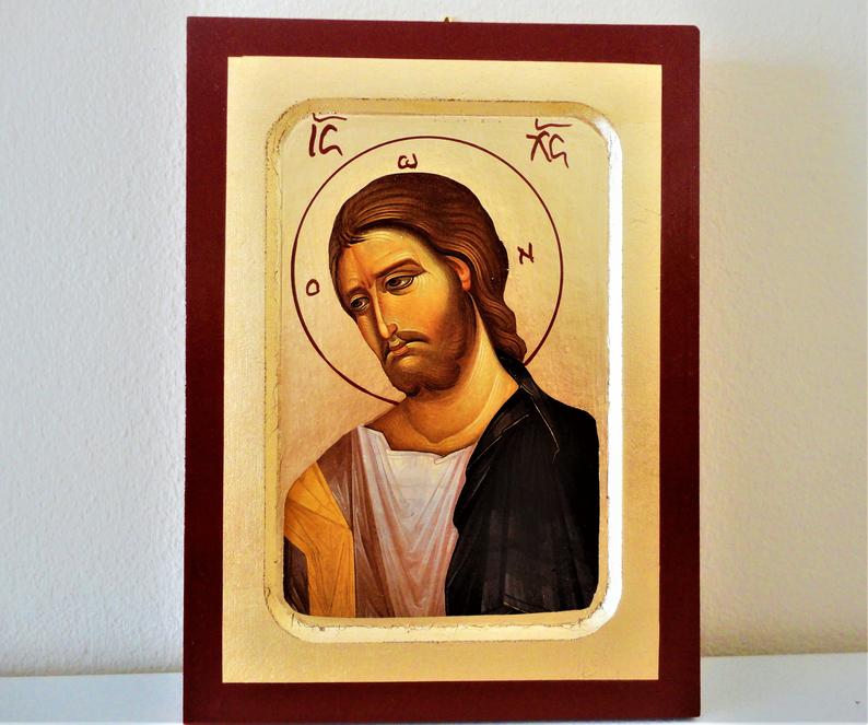 794x663 Gold Icon Jesus Icon Jesus Christ Icon Greek Orthodox Etsy