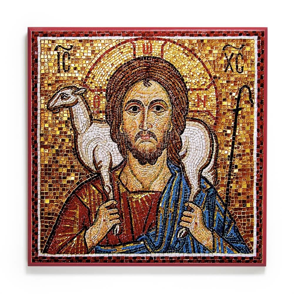 1000x1000 Jesus Christ The Good Shepherd Orthodox Icon Legacy Icons