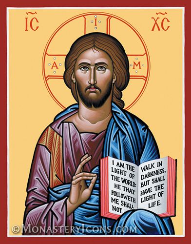 392x500 Monastery Icons Christ The Teacher Icon Iconography