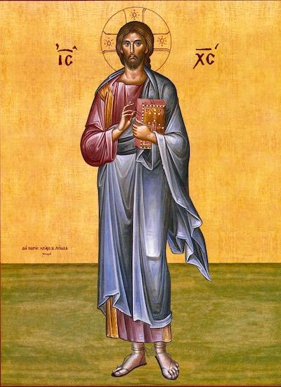 400x551 Orthodox Icon Of Jesus Christ Blessing