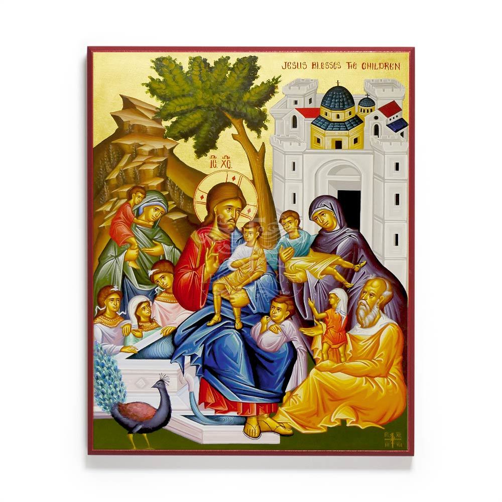 1000x1000 Christ Blessing The Children Orthodox Icon Legacy Icons