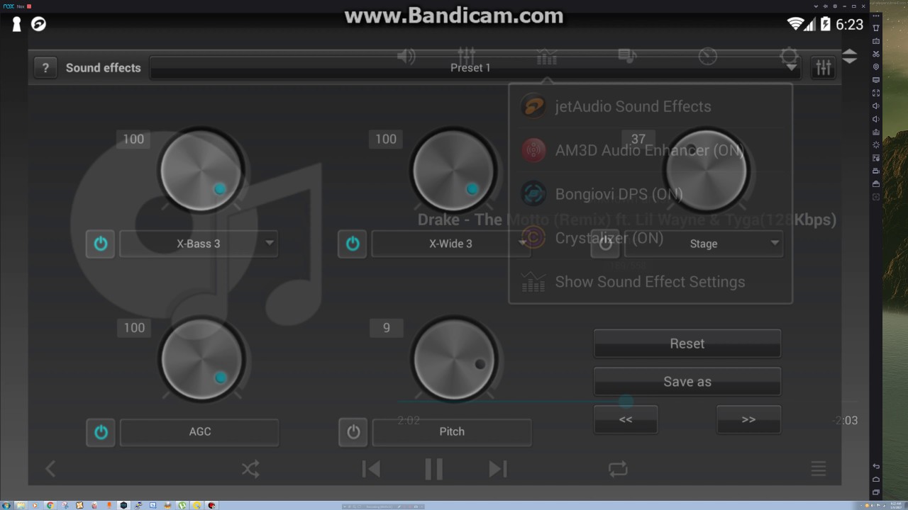 1280x720 Jet Audio Plus Sound Quality Preveiw