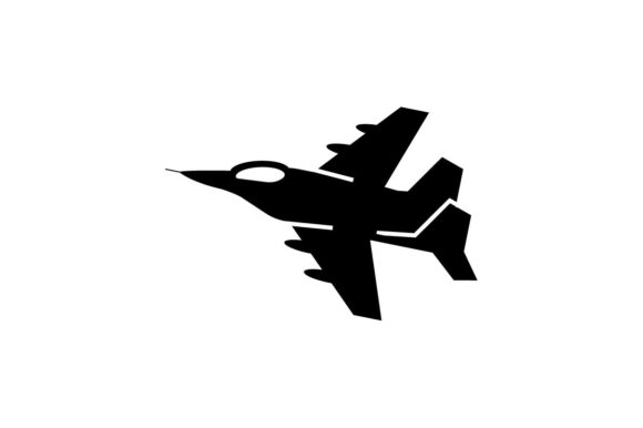 580x386 Jet Icon Vector Graphic