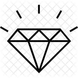 256x256 Jewelry Icon Of Line Style