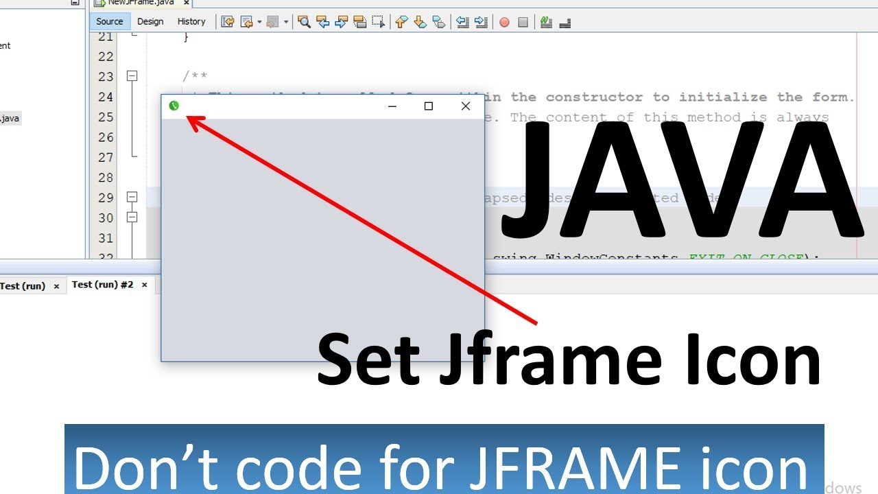 java set icon for frame