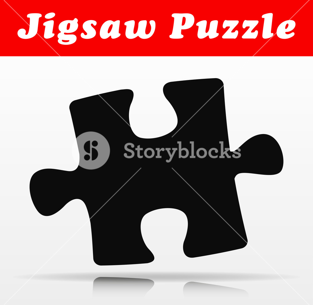 1000x976 Illustration Of Jigsaw Puzzle Piece Vector Icon Royalty Free Stock