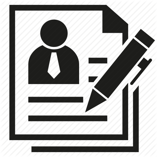 512x512 Cv, Document, Job Application, Pen, Resume, Writing Icon