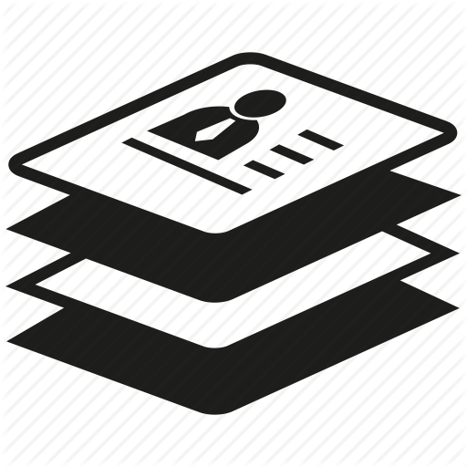512x512 Cv, Document, Job Application Icon