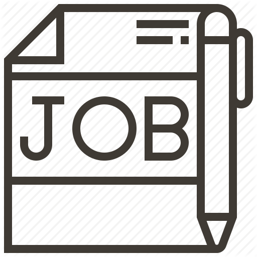 512x512 Job, Job Search, Pen, Work Icon