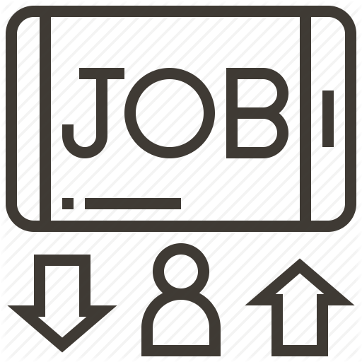 512x512 Arrows, Job, Job Search, Person Icon