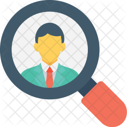 256x256 Find Job Icon Of Flat Style