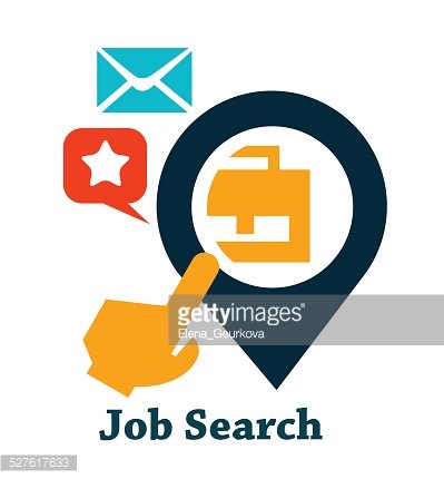 399x430 Job Search Icon Premium Clipart
