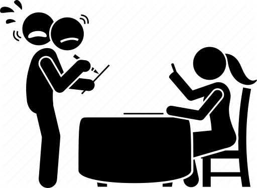 512x375 Busy, Client, Order, Ordering, Panic, Restaurant, Waiter Icon