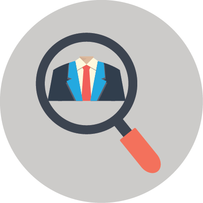 417x417 Job Search Icon
