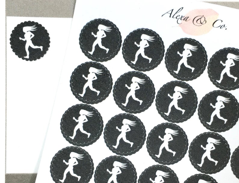 794x606 Runningjogging Chalk Icon Etsy