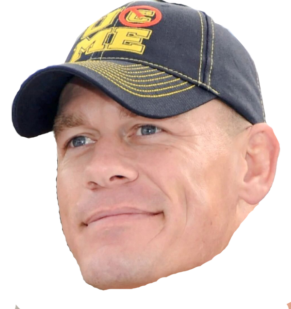 600x637 John Cena Face Transparent Png