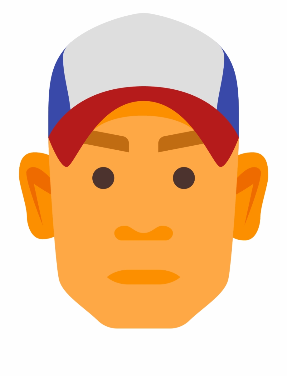 920x1203 John Cena Icon In Flat Style