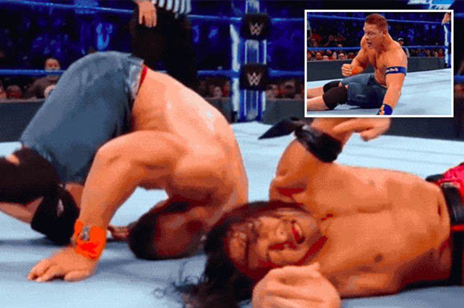 936x622 Wwe Icon John Cena Almost Breaks Neck As Stunt Goes Horribly Wrong
