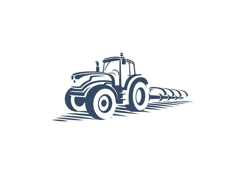 800x600 Lino Cut Logos Design, Farm Logo