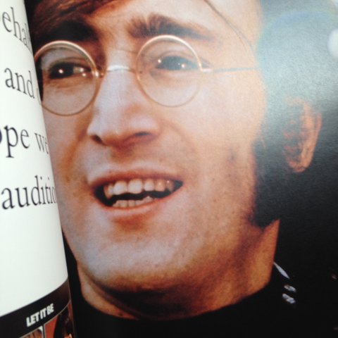 480x480 The Beatles John Lennon Icon Book His Life His Quote Rock