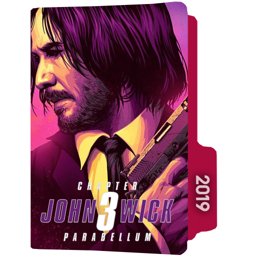 John Wick Folder Icon Designbust 512x512 John Wick Folder Icon Designbust