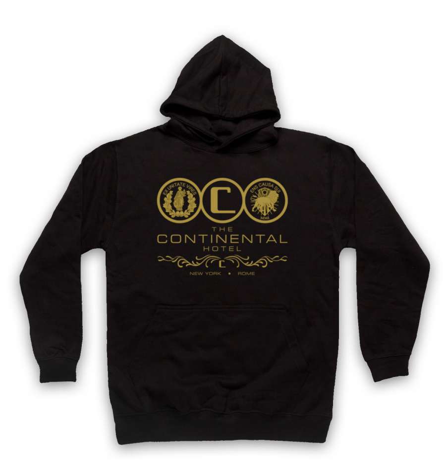 900x959 John Wick Hoodie Sweat The Continental Hotel