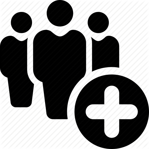 512x512 Add, Add Group, Group, Join Meeting, Meeting, New, People, Users Icon