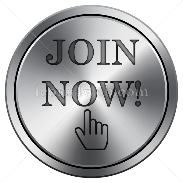 Join Now Icon Round Icon Imitating Metal Join Now Website Button 600x600 Join Now Icon Round Icon Imitating Metal Join Now Website Button