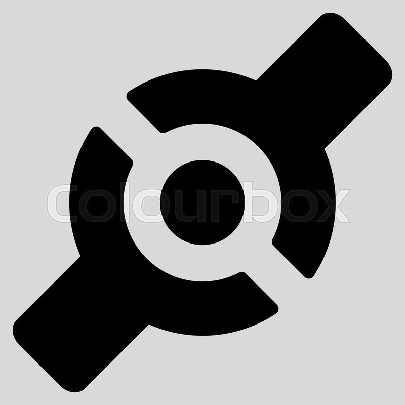 800x800 Artificial Joint Vector Icon Style Is Stock Vector Colourbox