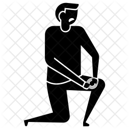 256x256 Knee Joint Pan Of Glyph Style