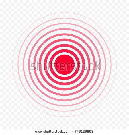 450x470 Pain Circle Red Icon For Medical Painkiller Drug Medicine Vector
